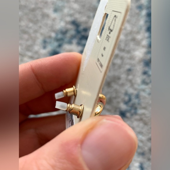 ️NWT gold plated earrings - Picture 3 of 4